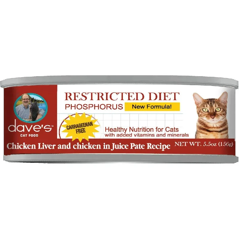 - Pet fence foldable indoorDave's Pet Food Restricted Diet Phosphorus Chicken Liver & Chicken in Juice Pate Wet Cat Food 5.5oz can case of 24