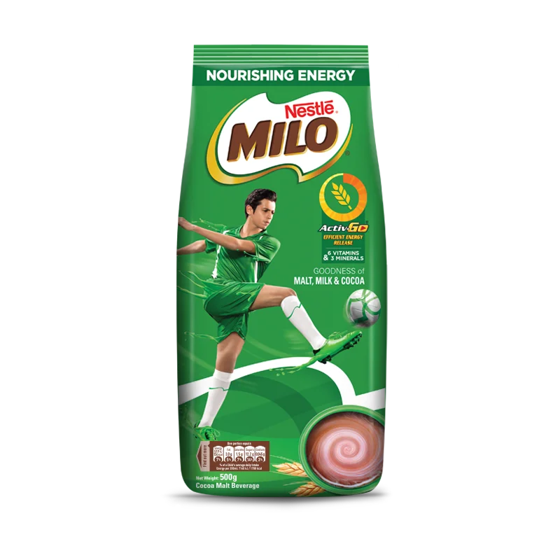 - Automatic temperature adjustment cat bedNESTLE MILO POWDER ACTIVE-GO POUCH 500 GM